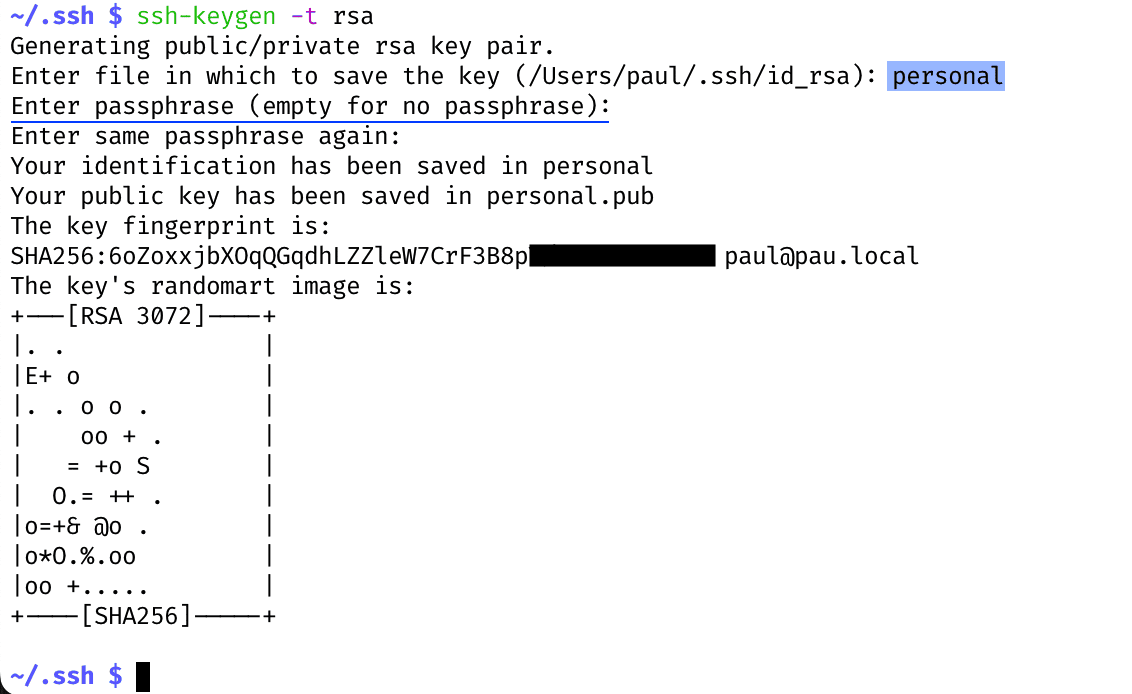 ssh-keygen